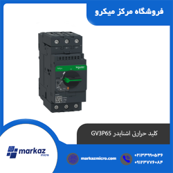 کلید حرارتی اشنایدر GV3P65